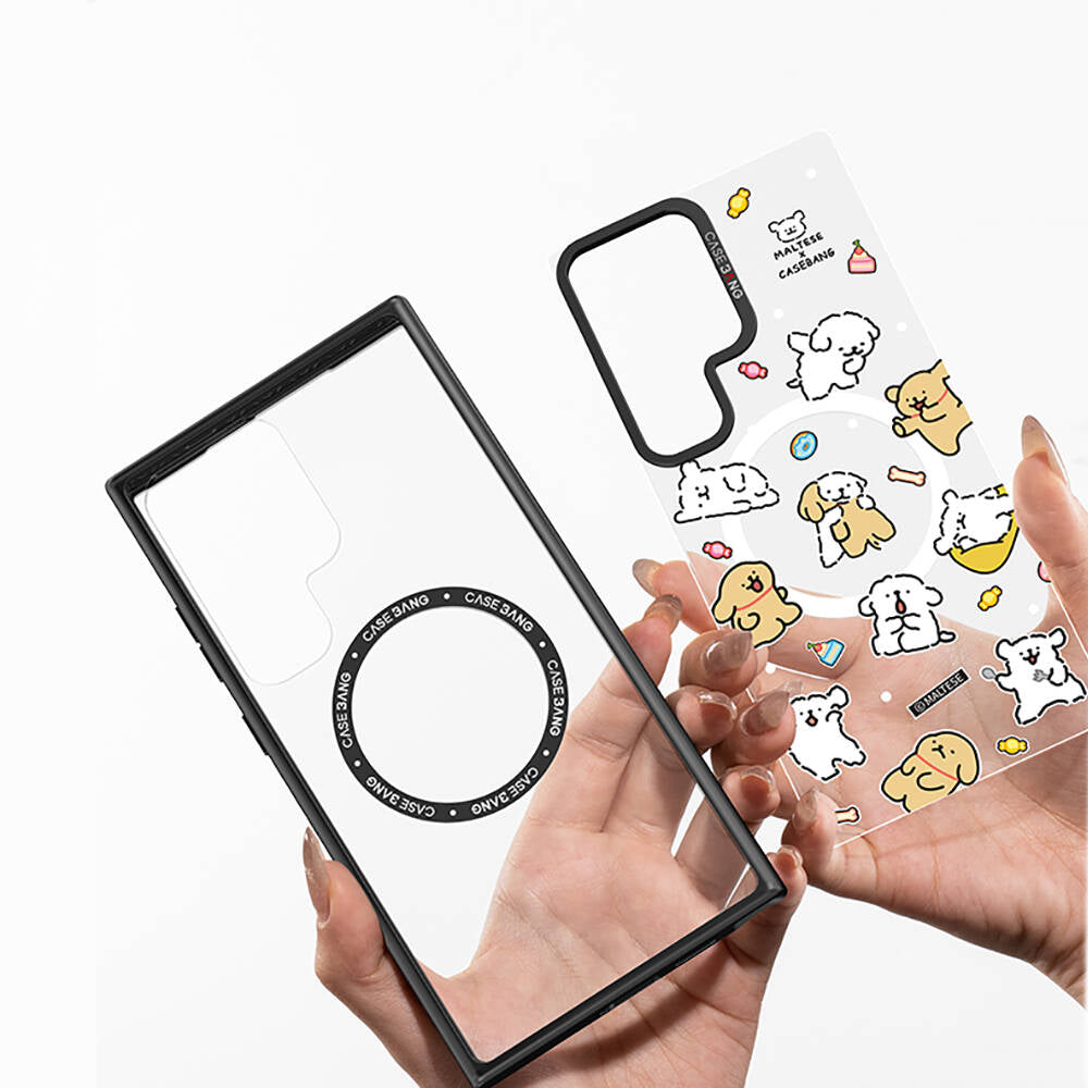 Casebang Body Frame Galaxy S24 Ultra M-safe Şarj Özellikli Kılıf Casebang Body Frame Galaxy S24 Ultra M-safe Şarj Özellikli Kılıf